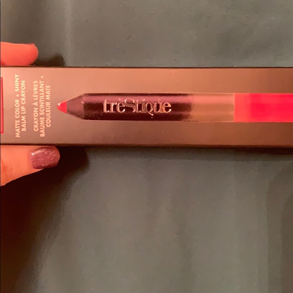 trèStiQue matte color & shiny lip balm crayon